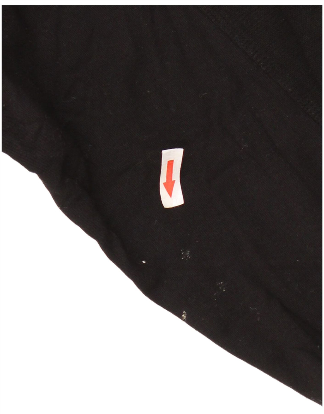 Zara Sweat-shirt surdimensionné à manches 3/4 pour femme UK 14 Noir moyen