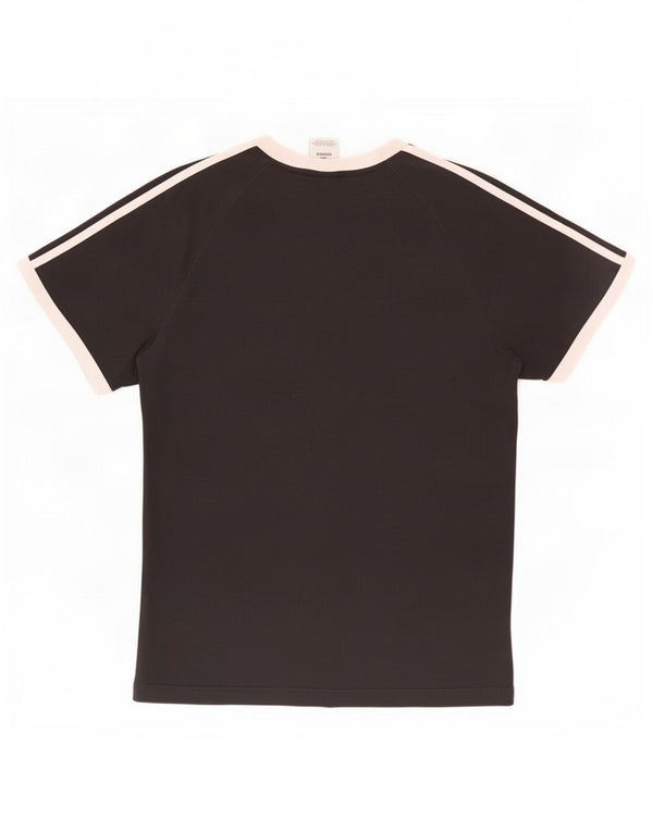 Adidas T-Shirt Homme Haut Grand Coton Noir