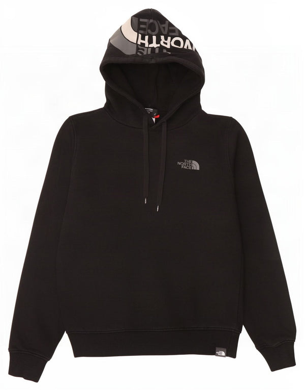 The North Face Pull à capuche graphique pour homme Petit coton noir