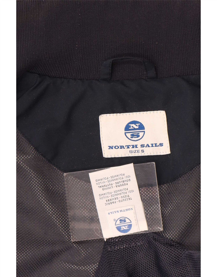 North Sails Veste Bomber Graphique Pour Homme UK 36 Petit Nylon Bleu Marine