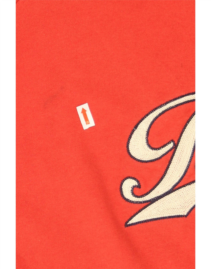 Puma Sweat-Shirt Graphique Homme Rouge Moyen Coton