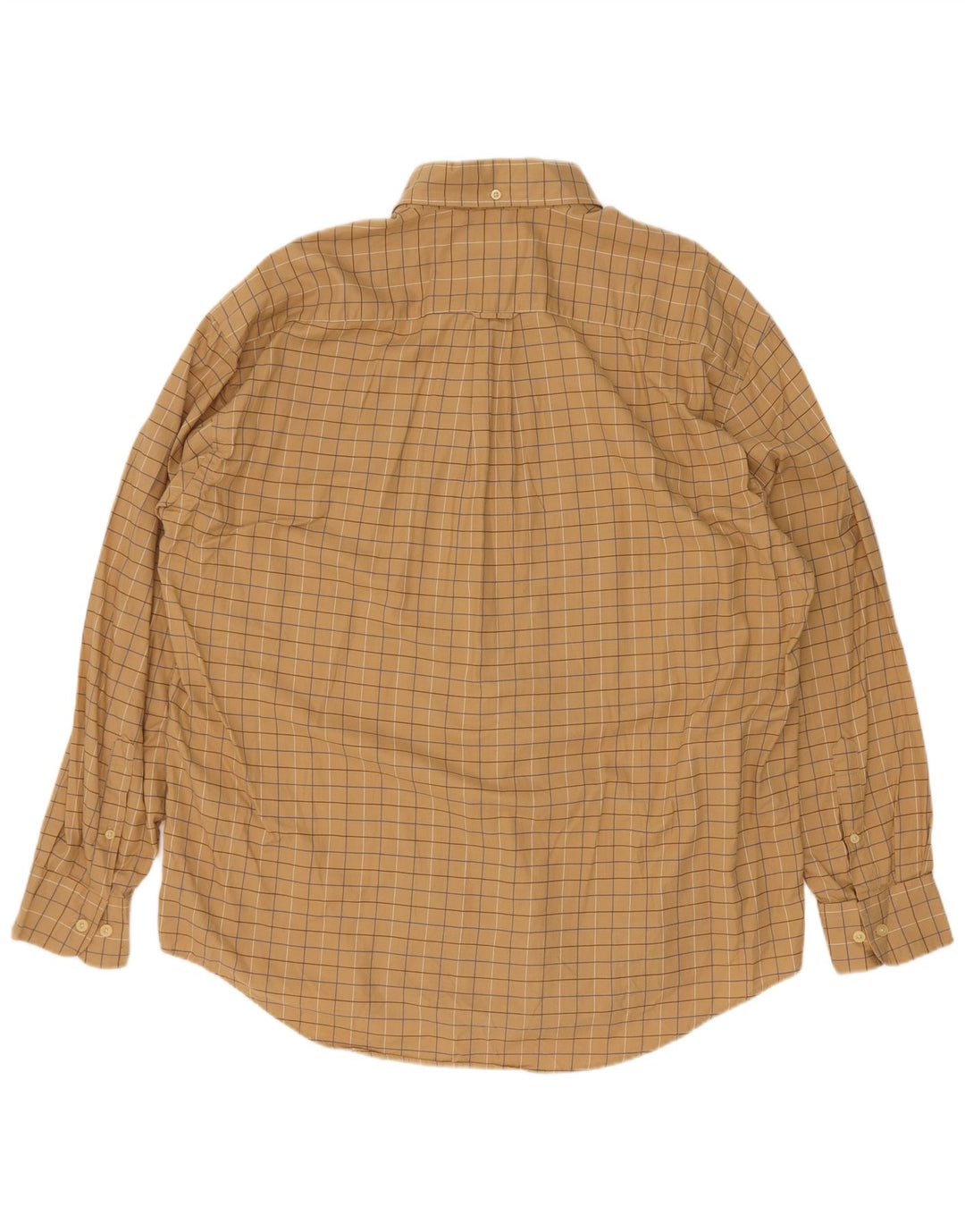 Nautica Chemise Homme XL Beige Carreaux Coton