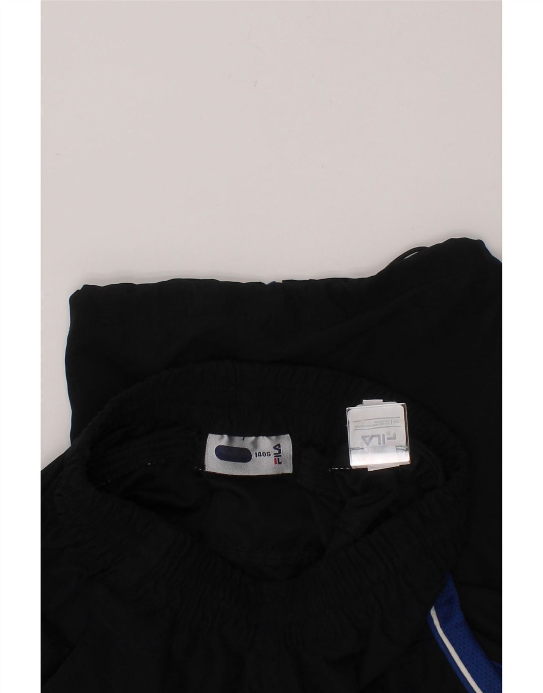 FILA Boys Sport Shorts 5-6 Years Black Colourblock Polyester Vintage Fila and Second-Hand Fila from Messina Hembry 