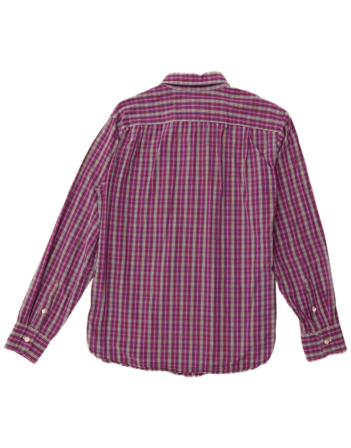 J. Crew Chemise Coupe Ajustée Homme Violet Moyen à Carreaux Coton