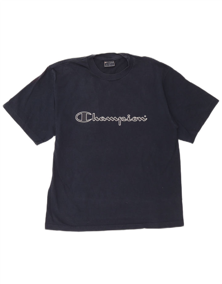 Champion T-Shirt Graphique Homme Grand Bleu Marine