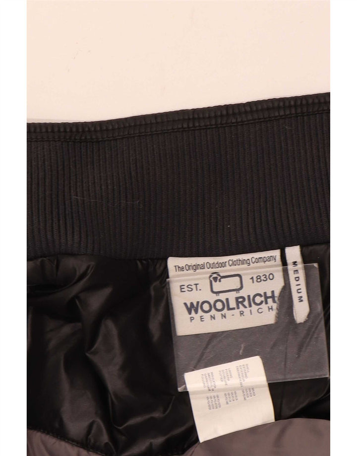 Woolrich Veste Bomber Homme UK 38 Medium Noir Nylon