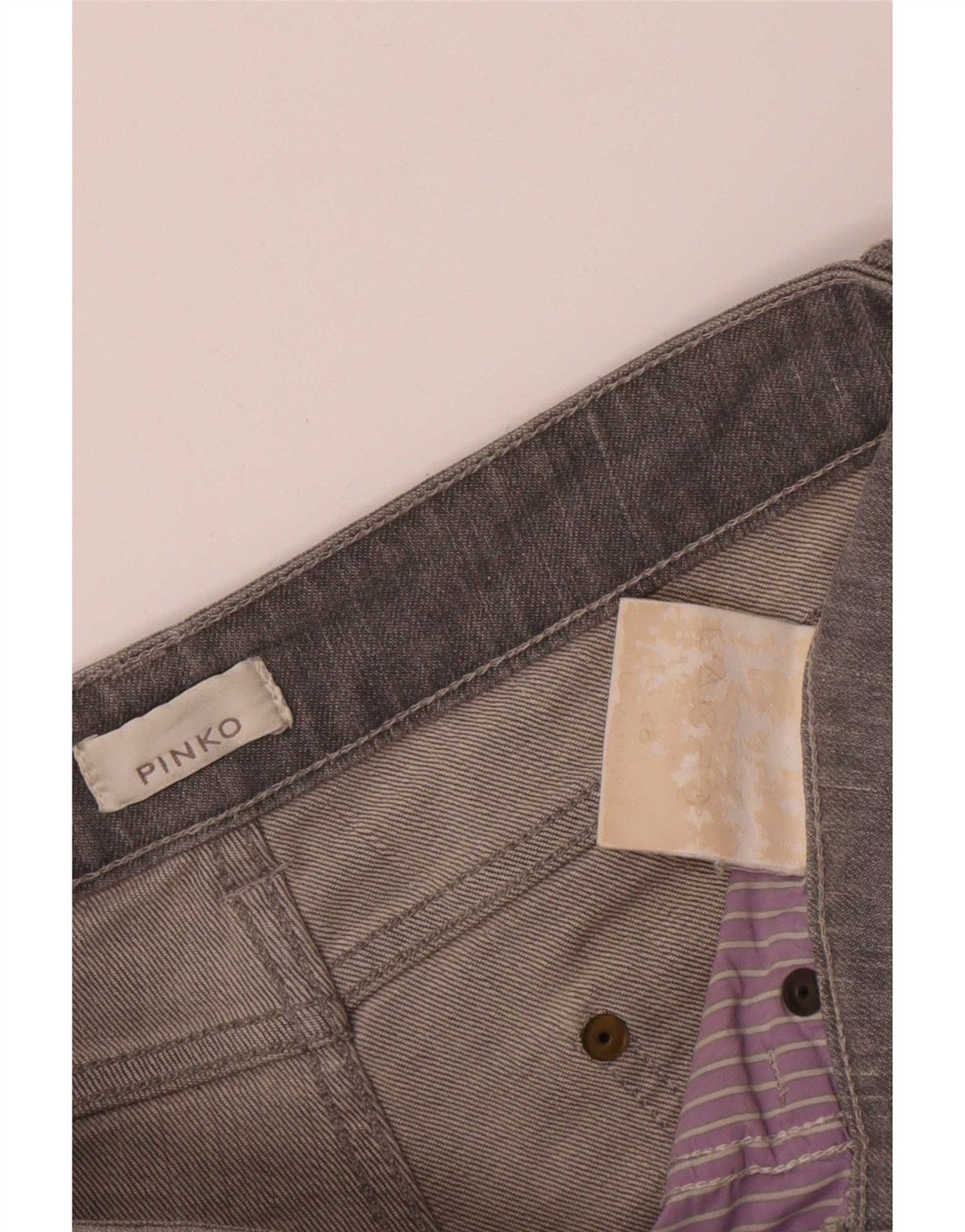 Pinko Jean Slim Femme W28 L27 Gris