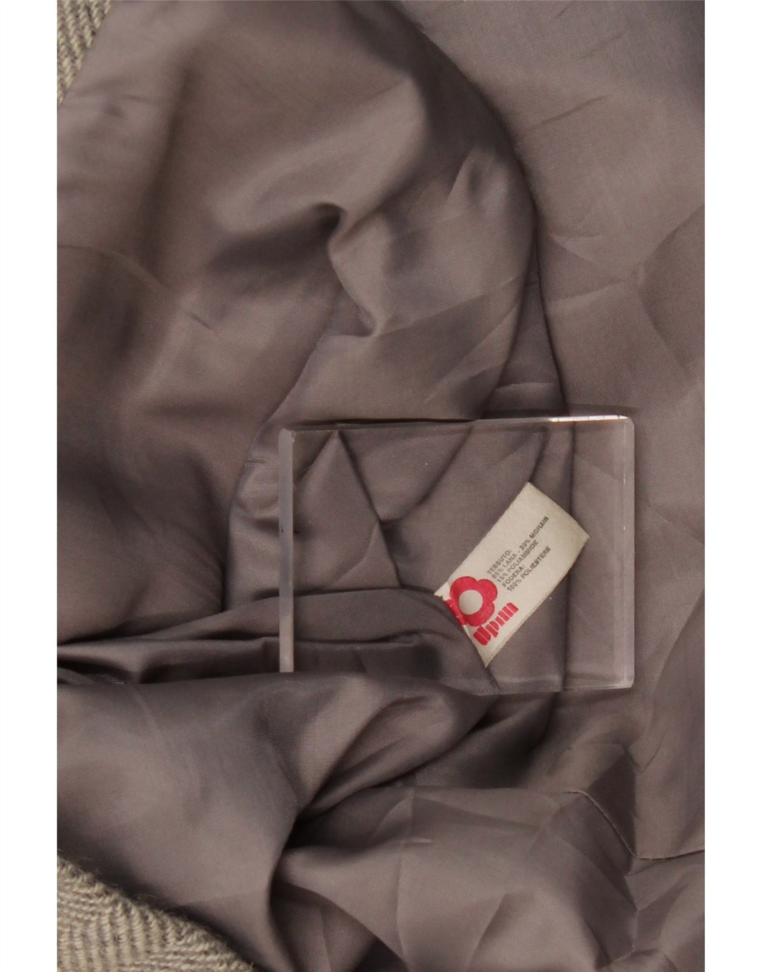 WPM Veste blazer double boutonnage pour femme UK 14 Gris moyen à chevrons