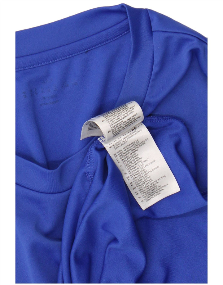 Adidas T-Shirt Homme Top 2XL Bleu Polyester