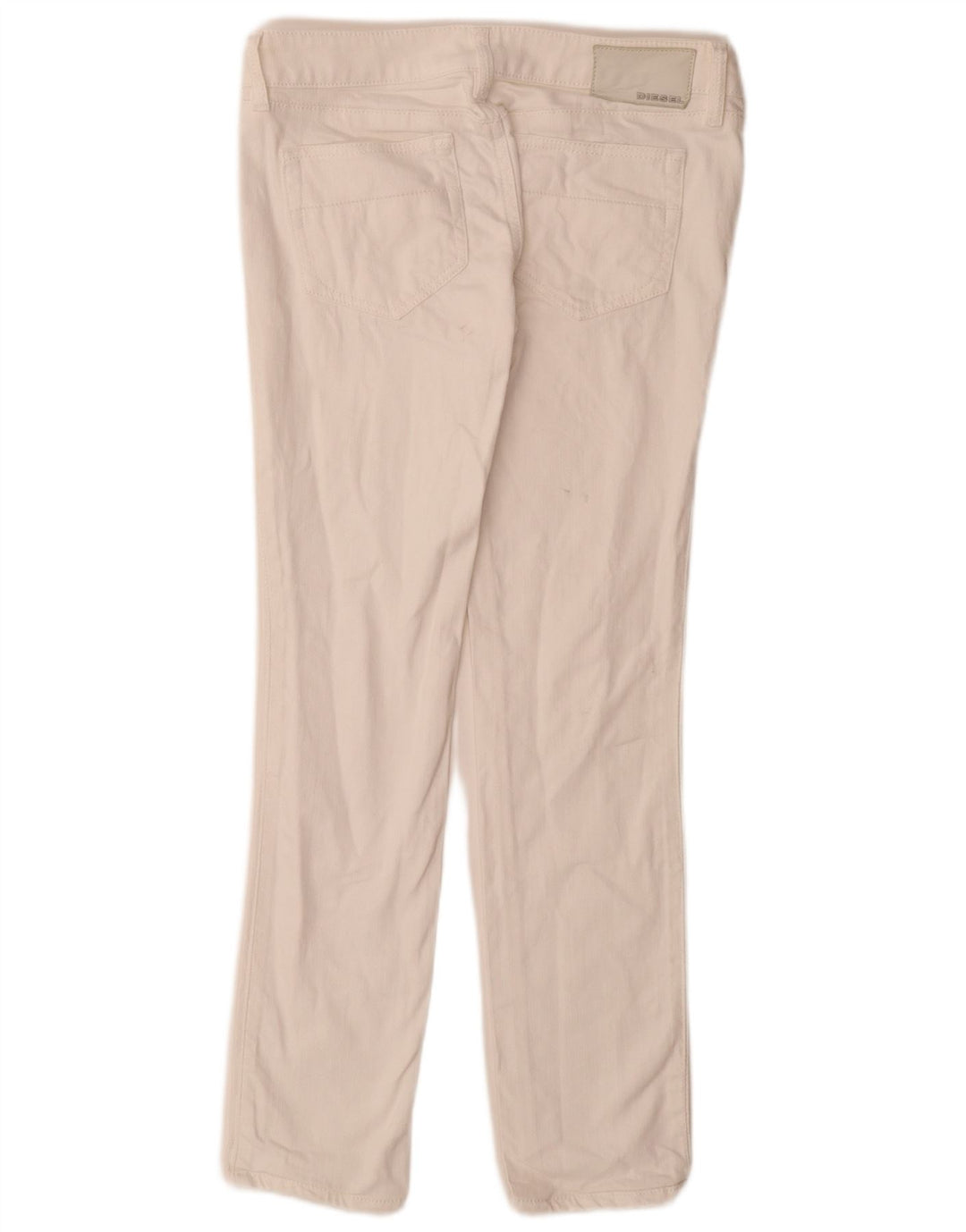 Diesel Jean Cuddy Slim Femme W28 L29 Coton Blanc
