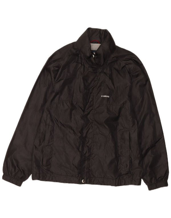 Brugi Veste de Pluie Homme UK 40 Large Noir Polyester