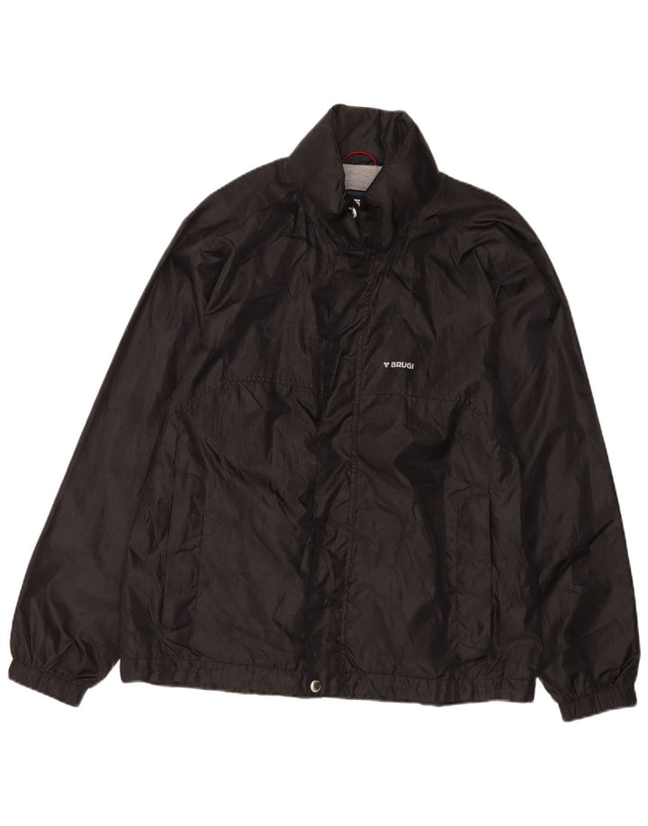 Brugi Veste de Pluie Homme UK 40 Large Noir Polyester