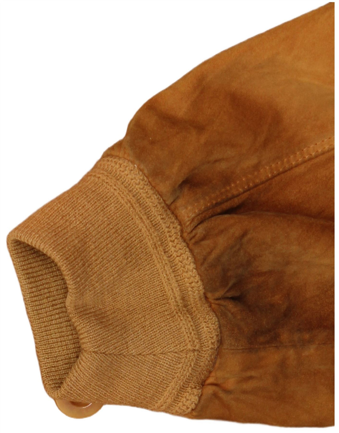 Vittorio Forti Blouson Bomber En Daim Homme IT 50 Grand Cuir Beige