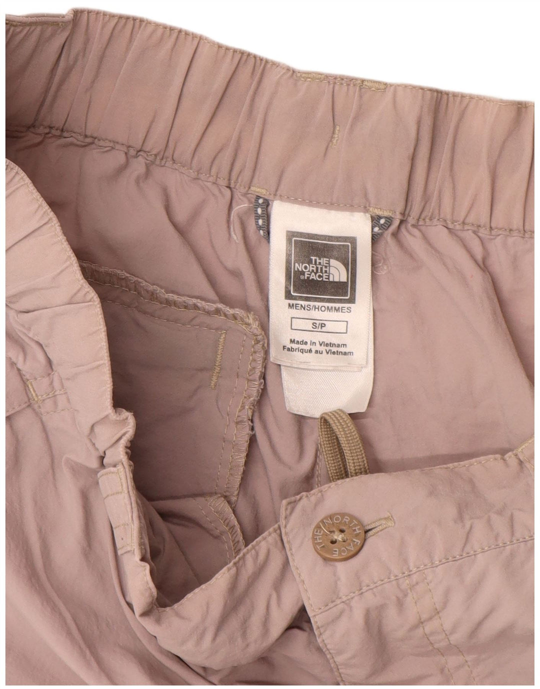 THE NORTH FACE Short cargo pour hommes petit W28 en nylon beige