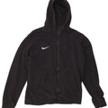 NIKE Pull à capuche zippé pour homme Noir moyen