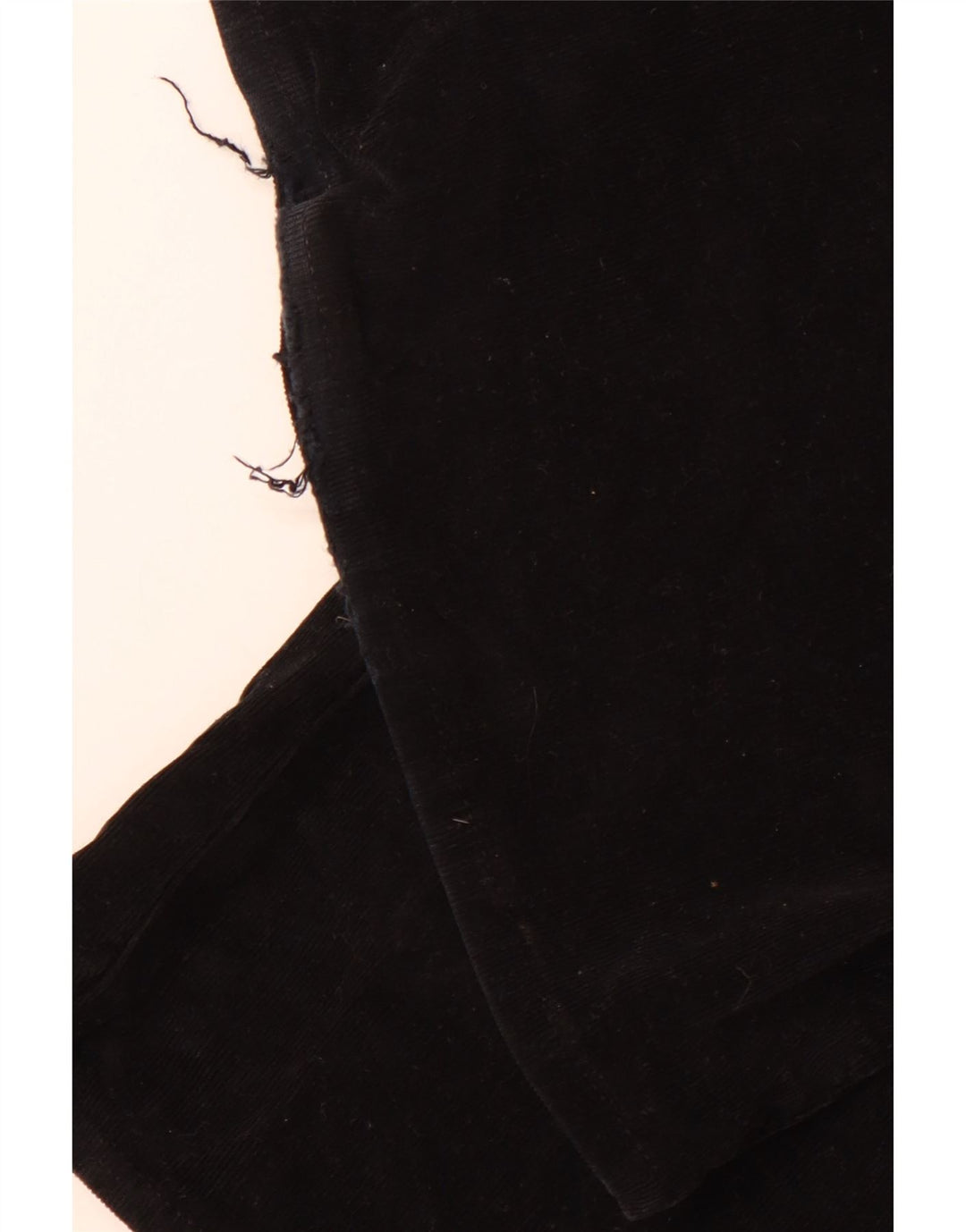 LEE Pantalon Femme Chaffee Flare En Velours Côtelé W28 L33 Coton Noir