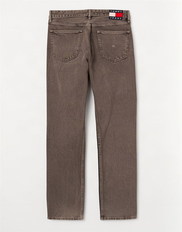 Tommy Hilfiger Jean droit homme W33 L32 gris coton