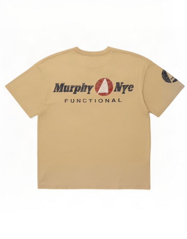 Murphy & Nye T-shirt graphique pour homme 2XL Beige