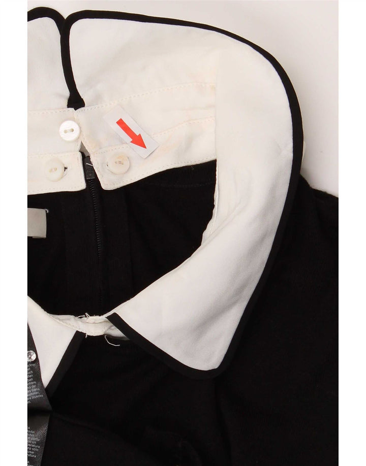 Hobbs Chemisier Femme UK 18 XL Noir Coton