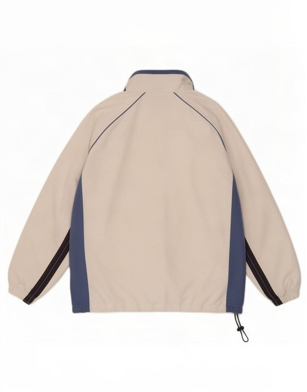 Sergio Tacchini Veste de survêtement pour homme XL Blanc Colourblock