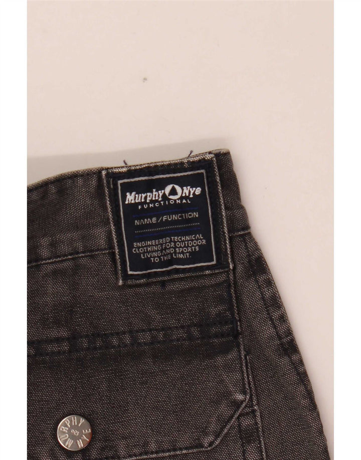 Murphy & Nye Short cargo en jean W32 pour homme en coton gris Taille L