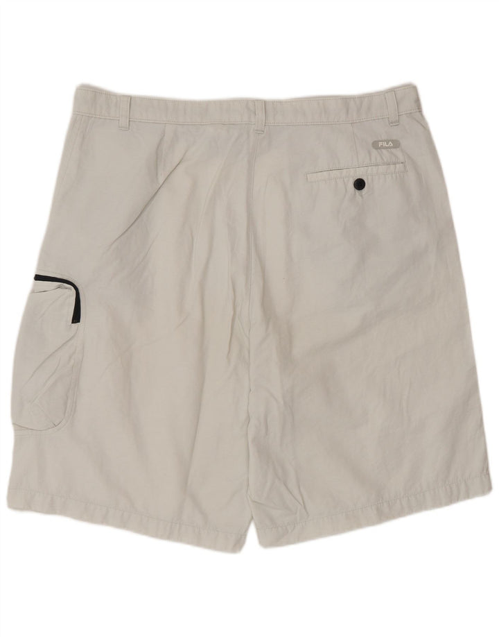 Fila Short Cargo Homme IT 54 2XL W38 Blanc