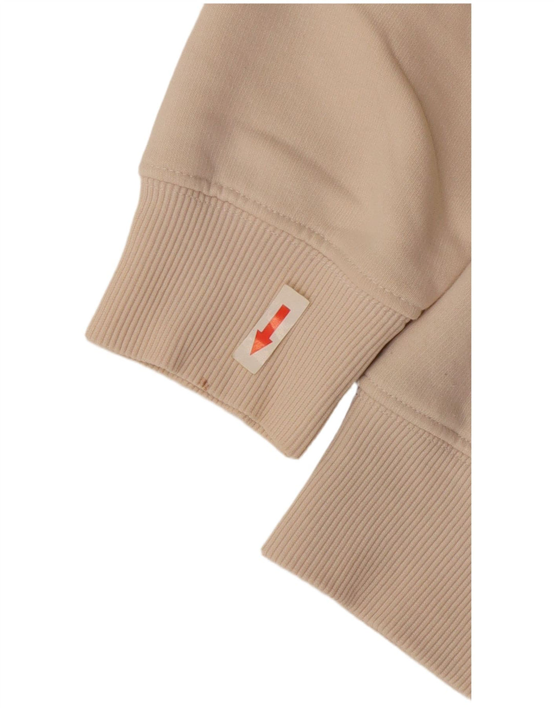 Alpha Industries Sweat-Shirt Graphique Homme Coton Beige Moyen