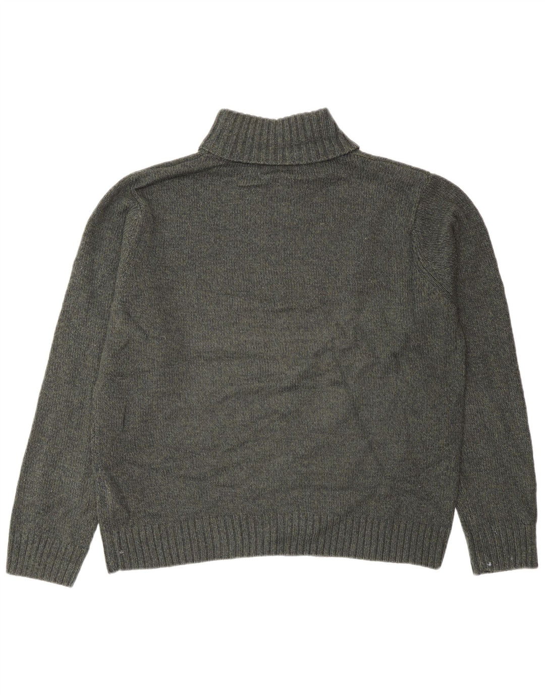 Marks & Spencer Pull col roulé pour homme en acrylique vert Taille L