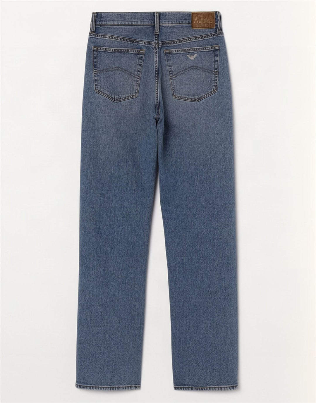 Armani Jean droit homme W32 L32 bleu coton