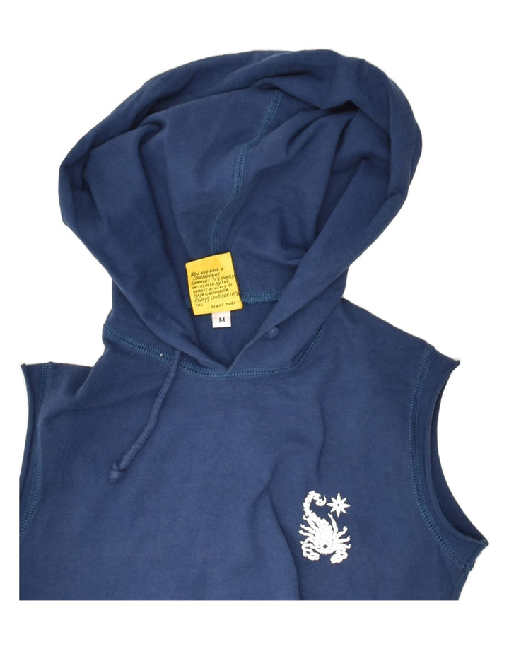 SCORPION BAY Boys Graphic Sleeveless Hoodie Jumper 5-6 Years medium Blue | Vintage Scorpion Bay | Thrift | Second-Hand Scorpion Bay | Used Clothing | Messina Hembry 