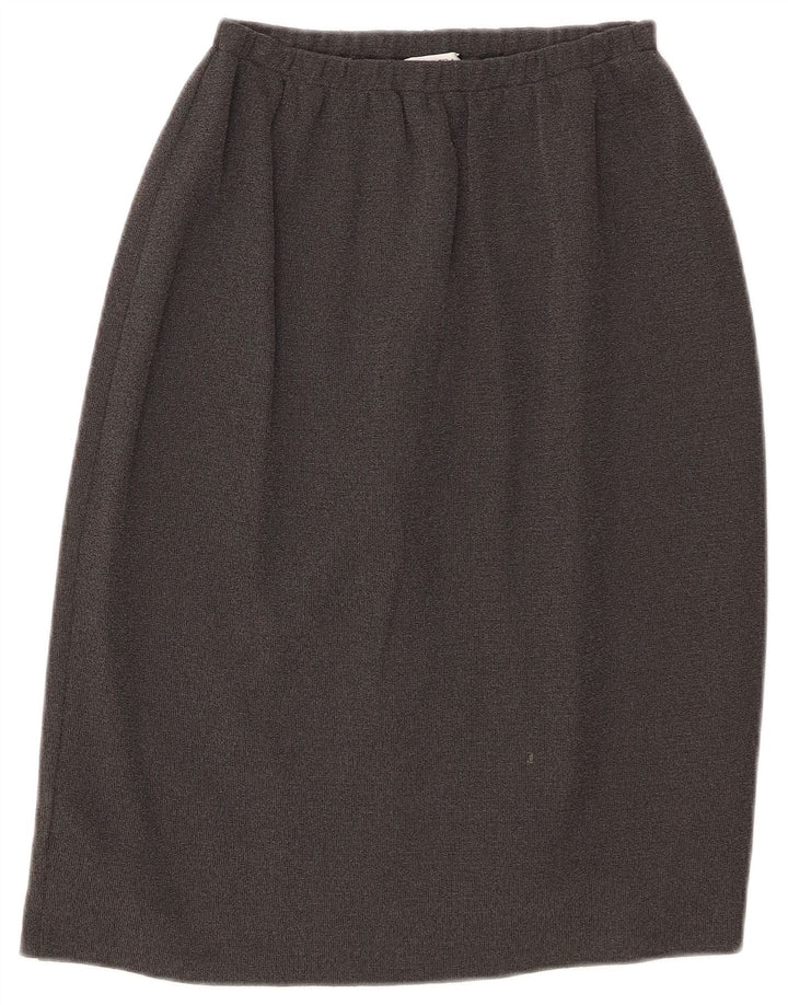 Marisa Monti Jupe Midi Femme IT 44 Medium W32 Gris Viscose
