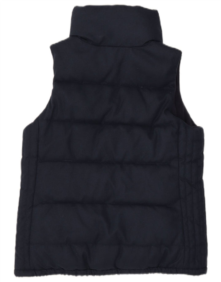 Old Navy Gilet rembourré pour femme UK 10 Small Bleu marine Polyester