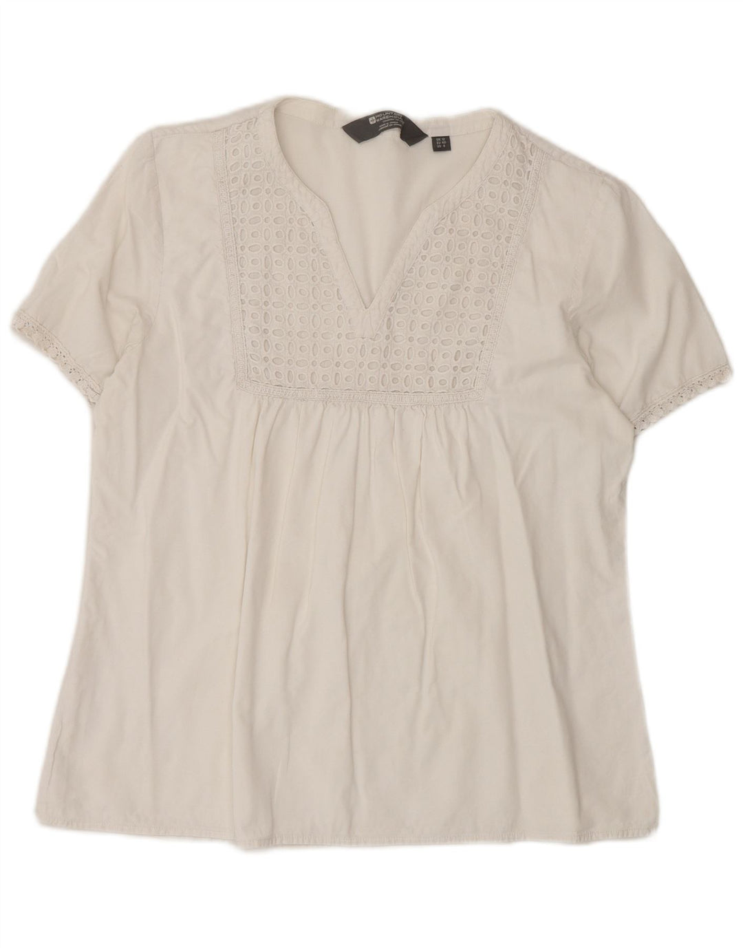 Mountain Warehouse Chemisier pour femme UK 12 Medium Blanc
