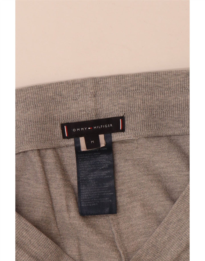 Tommy Hilfiger Short de Sport Homme Gris Moyen Moucheté Coton