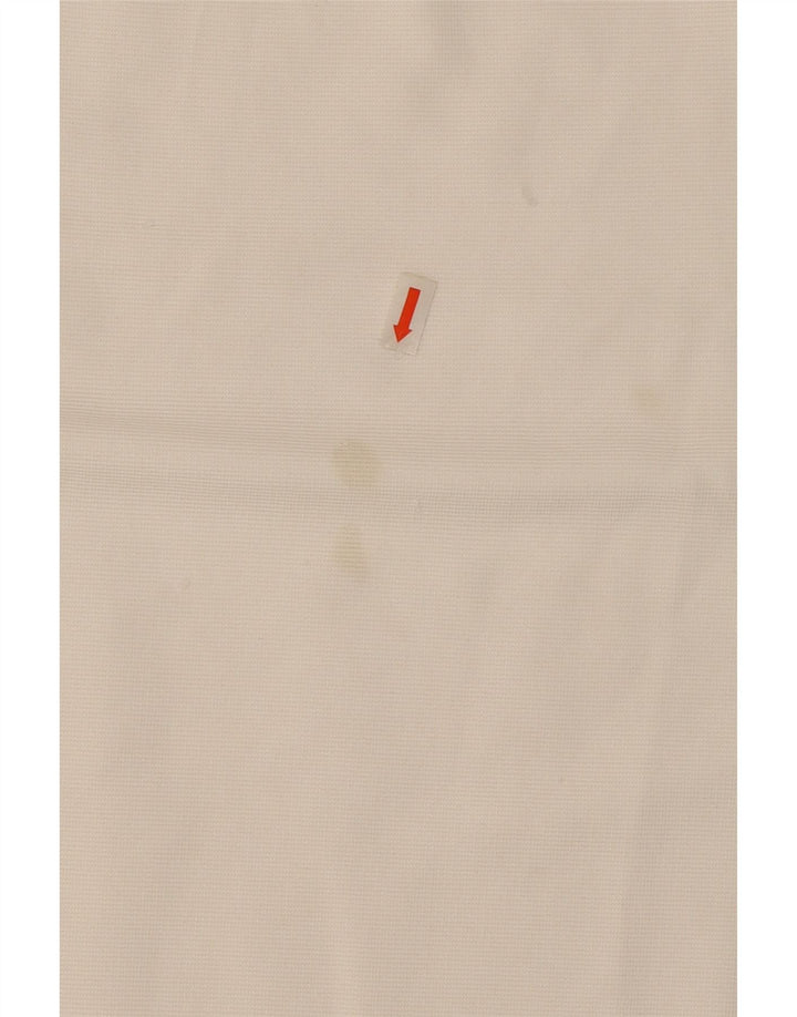 Zara Robe à épaules dénudées pour femme UK 10 Petit Blanc