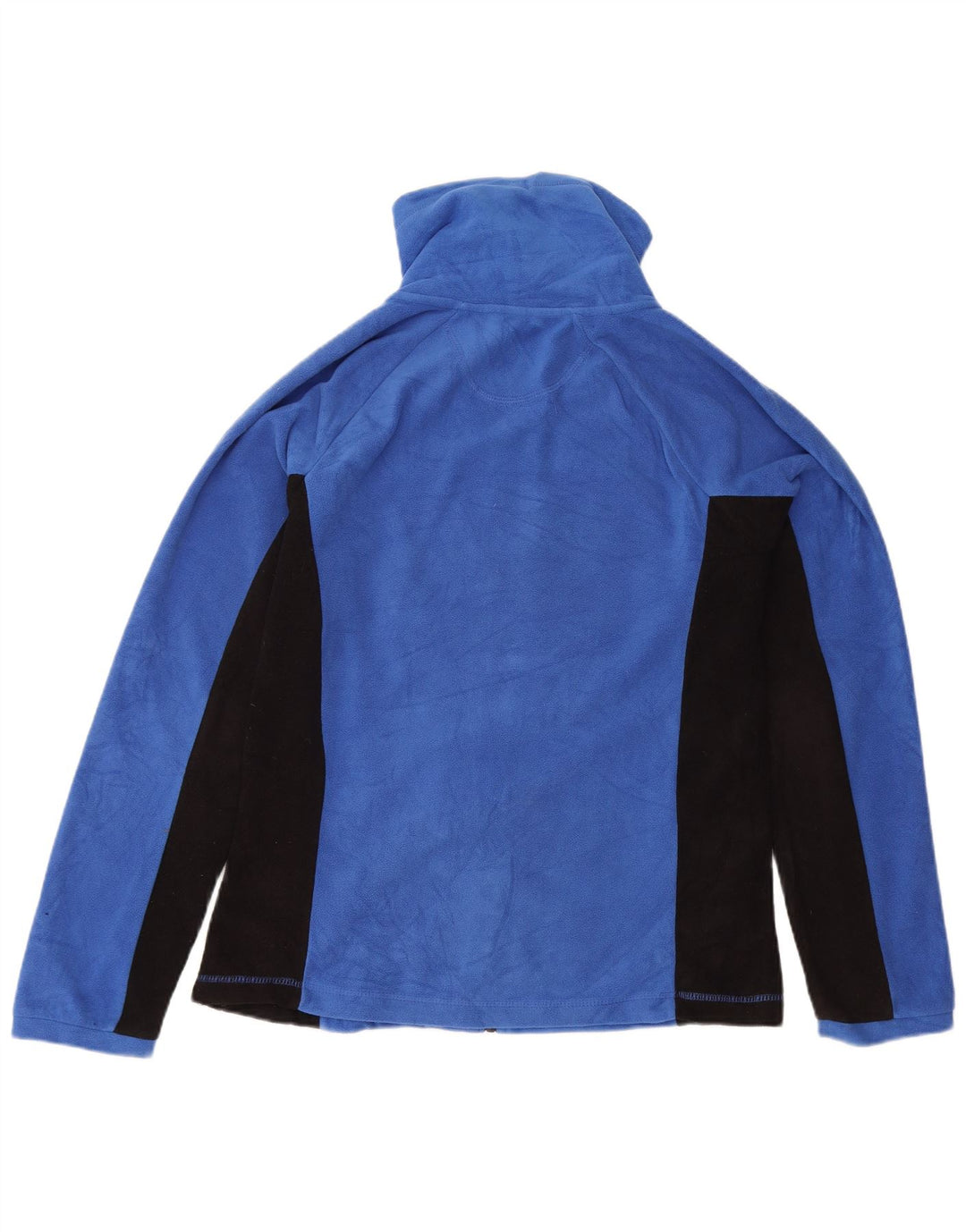 Calvin Klein Veste polaire graphique pour femme UK 14 Bleu moyen Colourblock