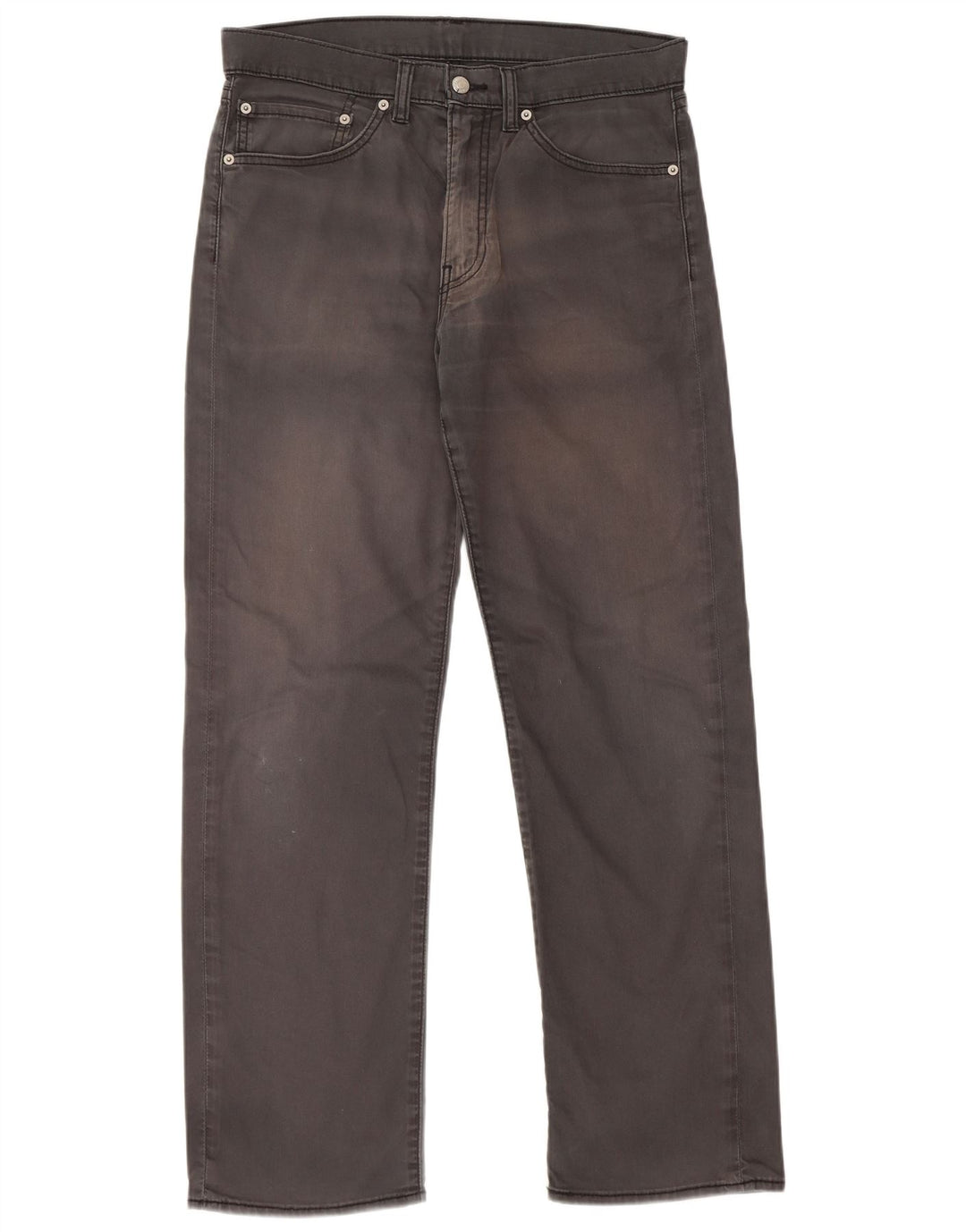 LEVI'S Pantalon décontracté droit homme W34 L32 Gris Coton