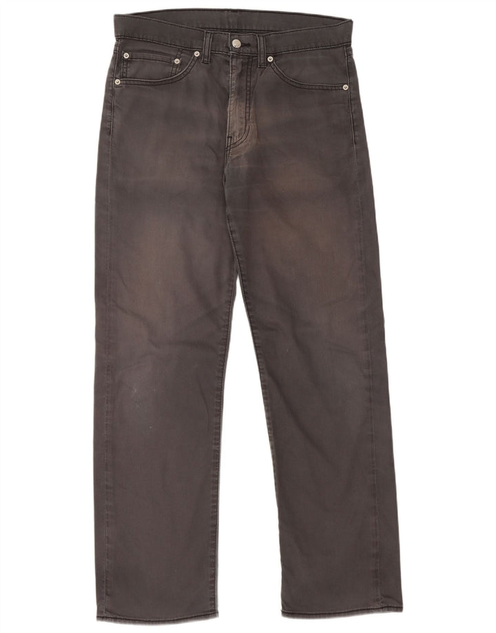 LEVI'S Pantalon décontracté droit homme W34 L32 Gris Coton