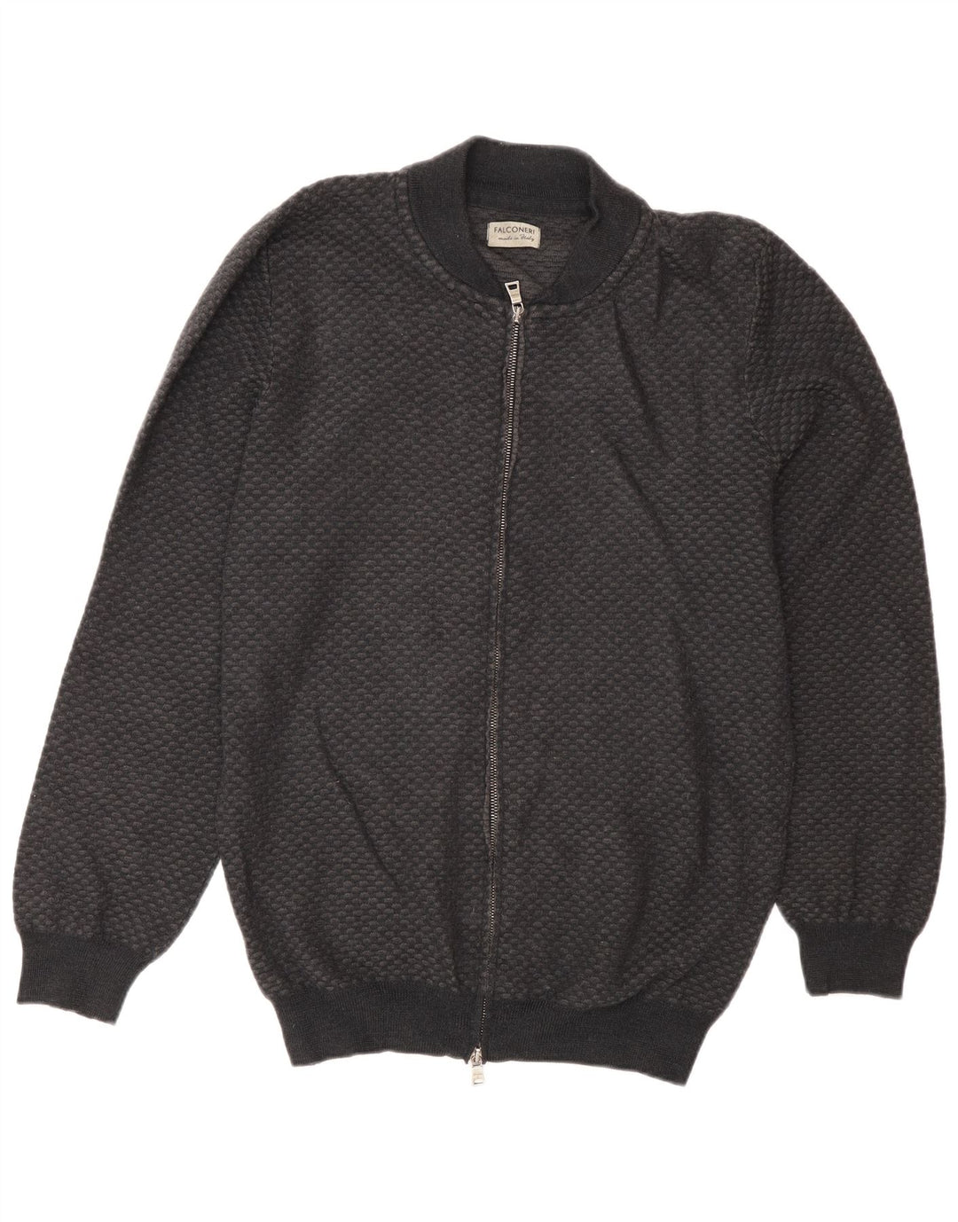 Falconeri Cardigan Homme Pull IT 54 XL Gris Laine