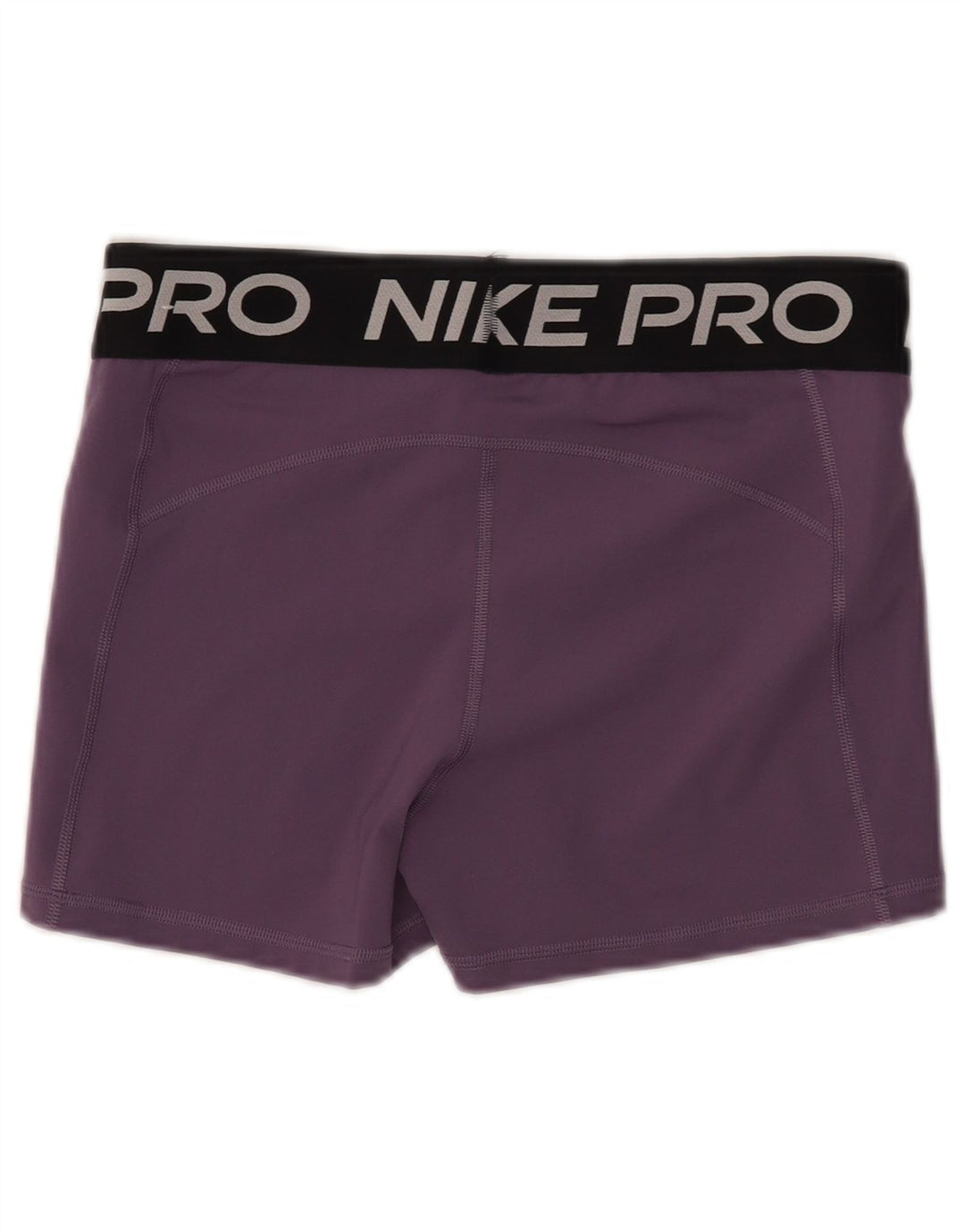 NIKE Short de sport Dri Fit Graphic pour femme UK 14 Large Violet Nylon