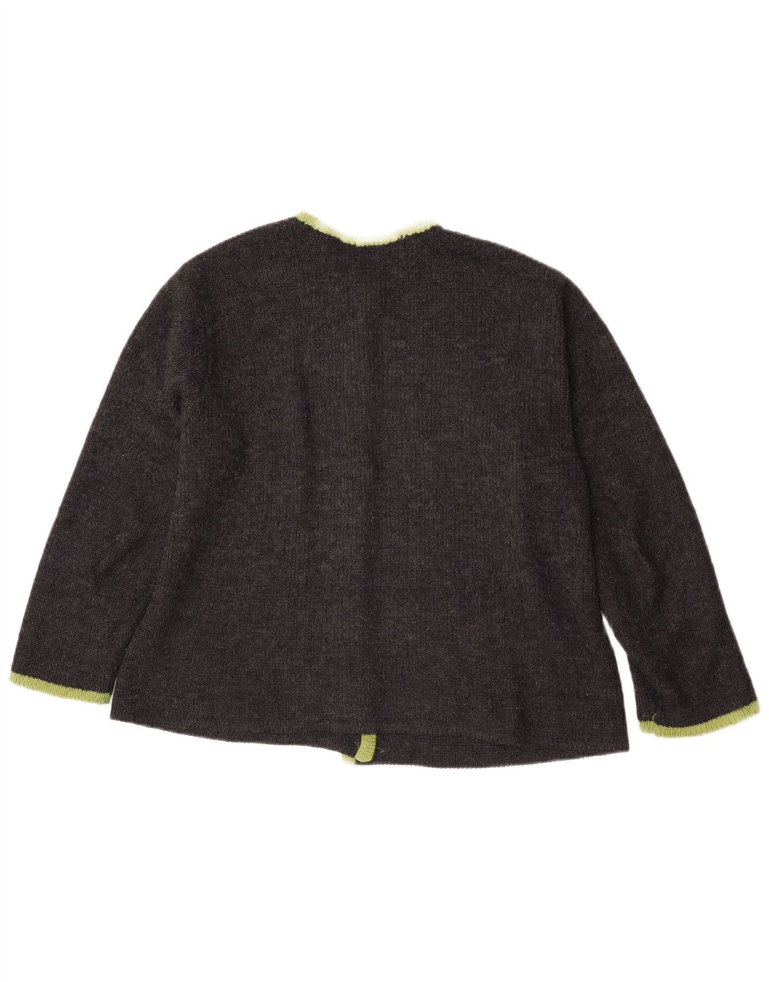 Dralon Cardigan Femme Pull IT 44 Gris Moyen