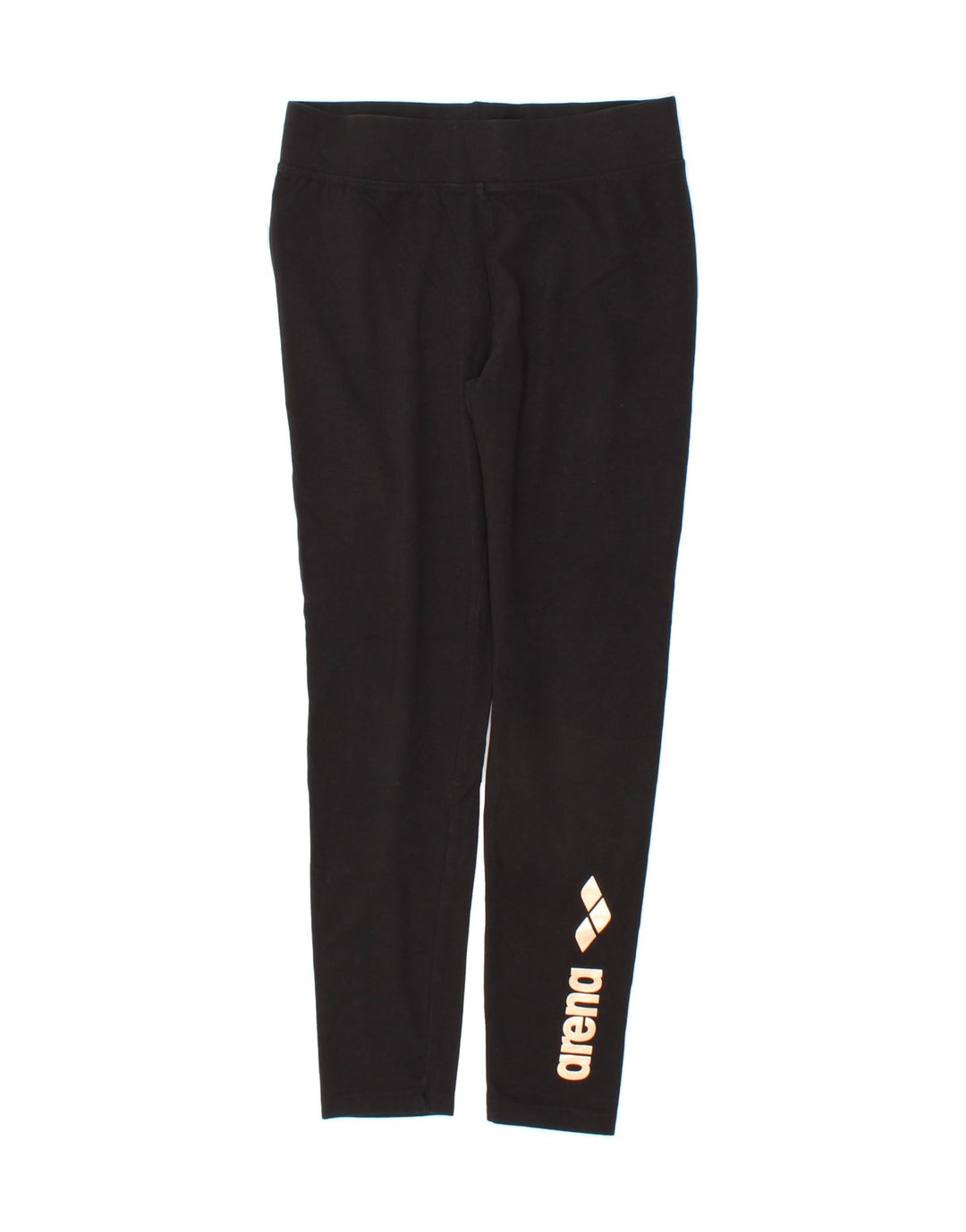 ARENA Womens Graphic Leggings UK 8 Small  Black Cotton Vintage Arena and Second-Hand Arena from Messina Hembry 