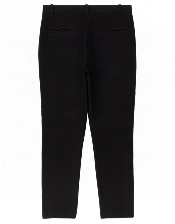 Zara Pantalon chino court pour femme EU 38 Small W28 L25 Noir
