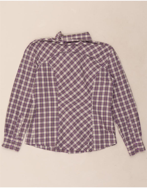 Columbia Chemise Omni-Wick pour femme UK 14 Medium Violet Check
