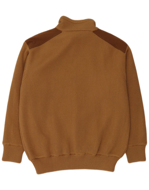 Beretta Cardigan pour homme en laine color block marron 2XL
