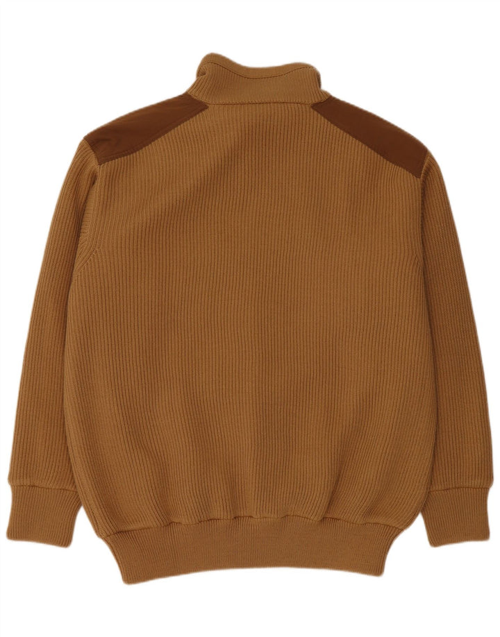 Beretta Cardigan pour homme en laine color block marron 2XL