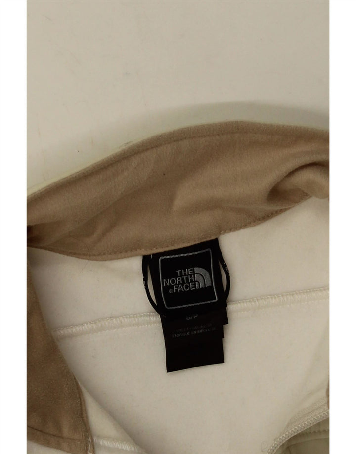The North Face Veste de survêtement pour femme UK 10 Small Beige Polyester