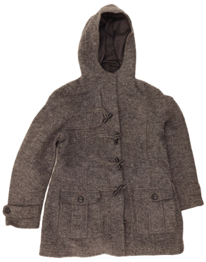 ESPRIT Duffle Coat à capuche pour femme UK 18 XL Gris Laine