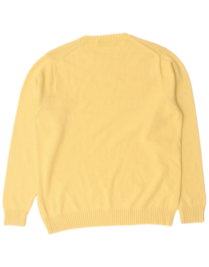 Marks & Spencer Pull Col Ras-du-Cou Blue Harbor Homme Jaune Moyen