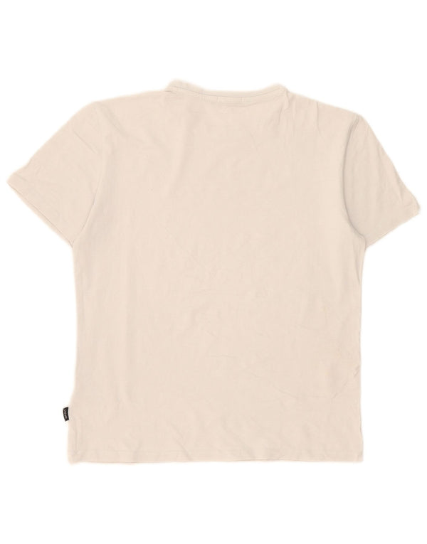 Liu Jo T-Shirt Graphique Homme Petit Blanc Coton